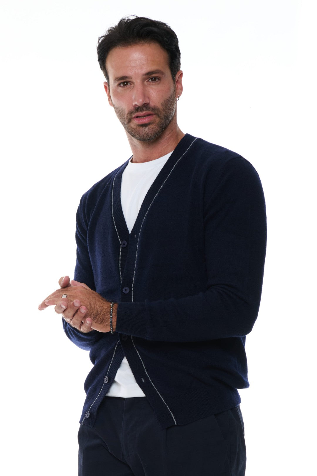 Cardigan in Misto Cashmere