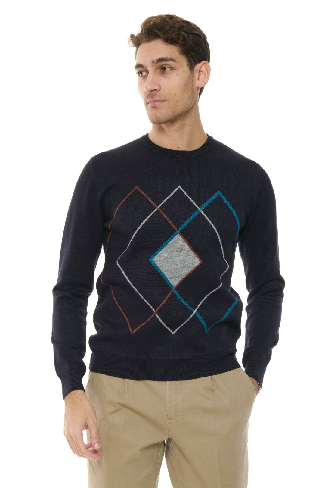 Maglia Girocollo Rombi