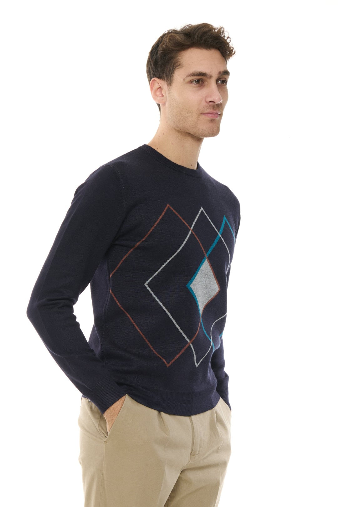 Maglia Girocollo Rombi