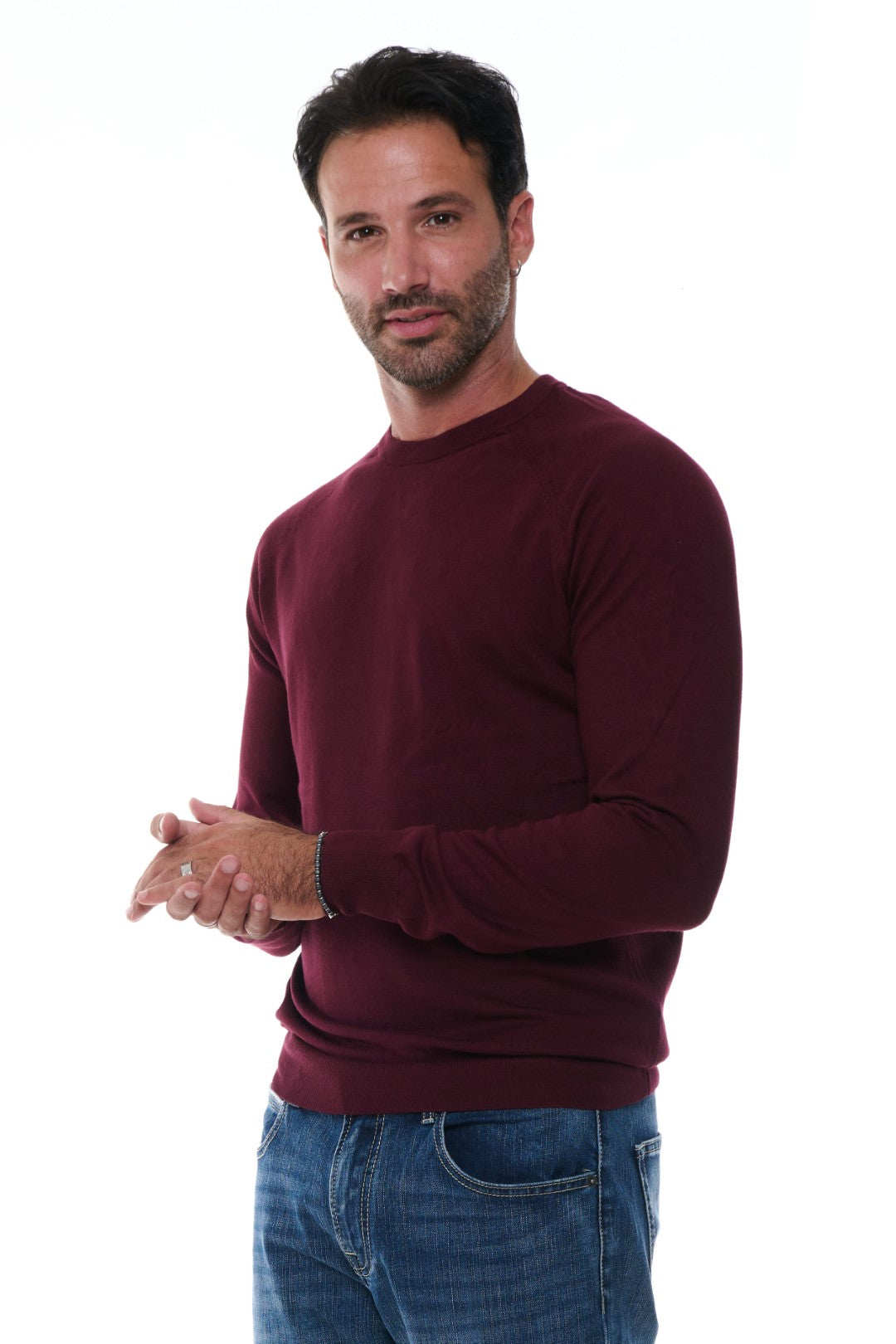 Maglia Girocollo Raglan