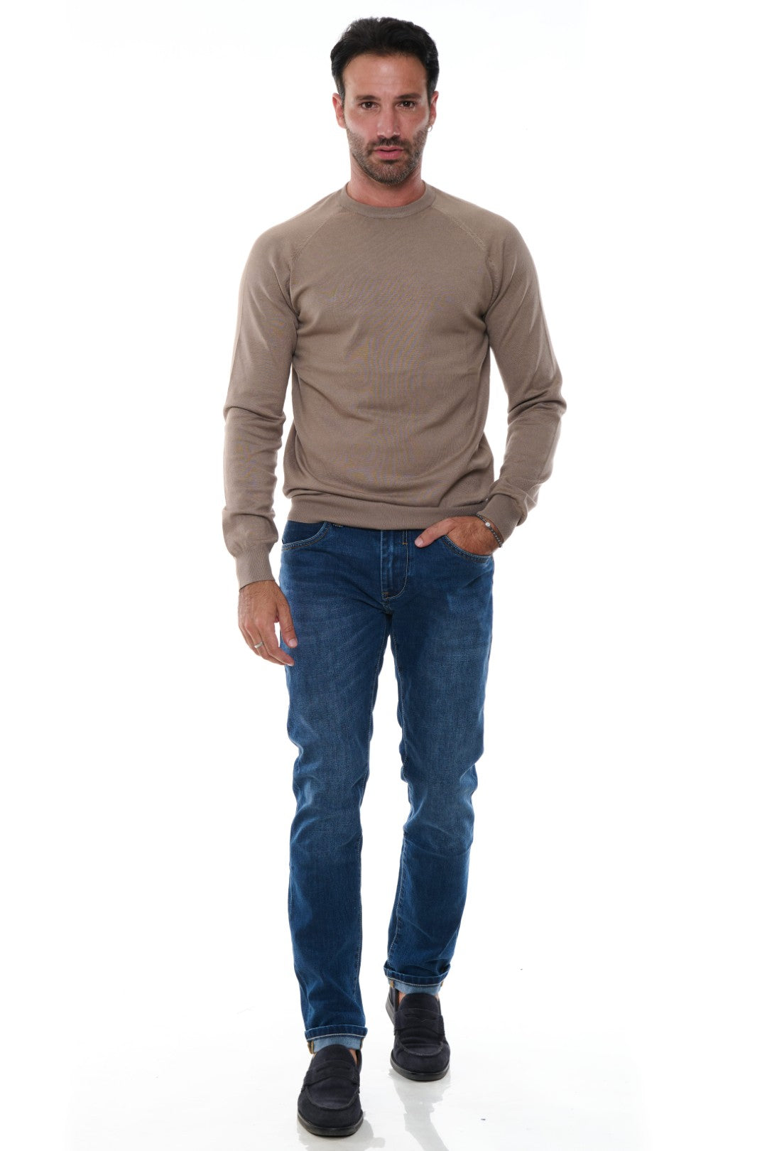 Maglia Girocollo Raglan