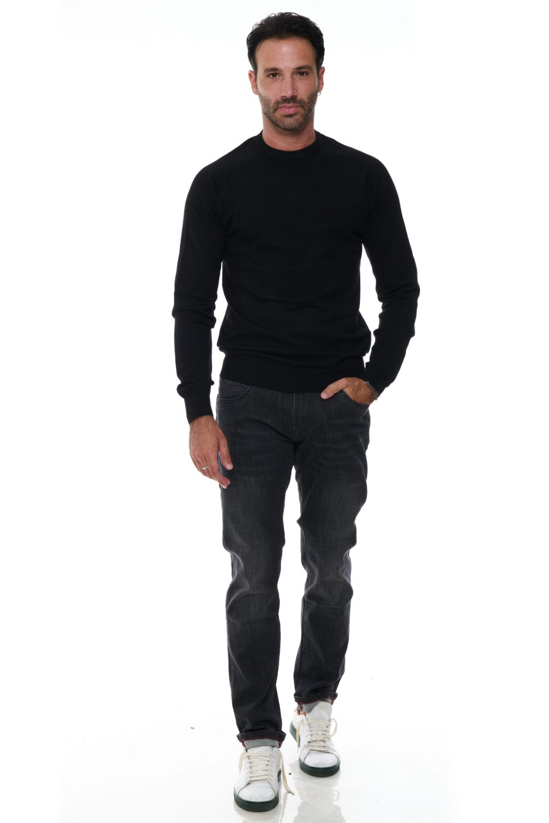 Maglia Girocollo Raglan