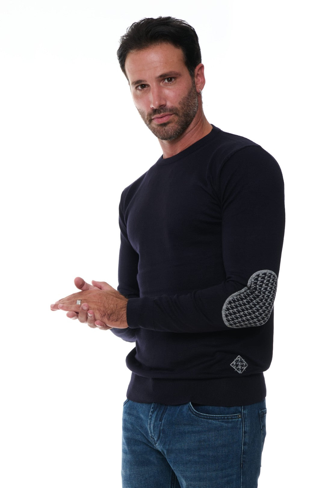 Maglia Girocollo con Patch