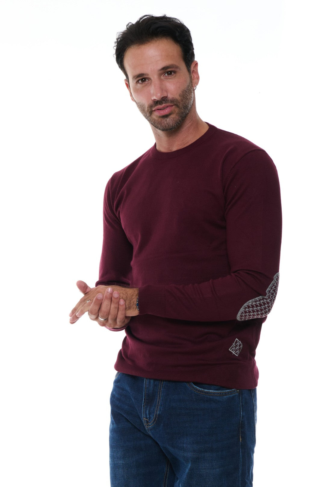 Maglia Girocollo con Patch