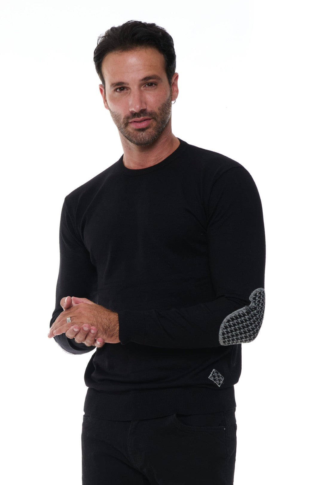 Maglia Girocollo con Patch