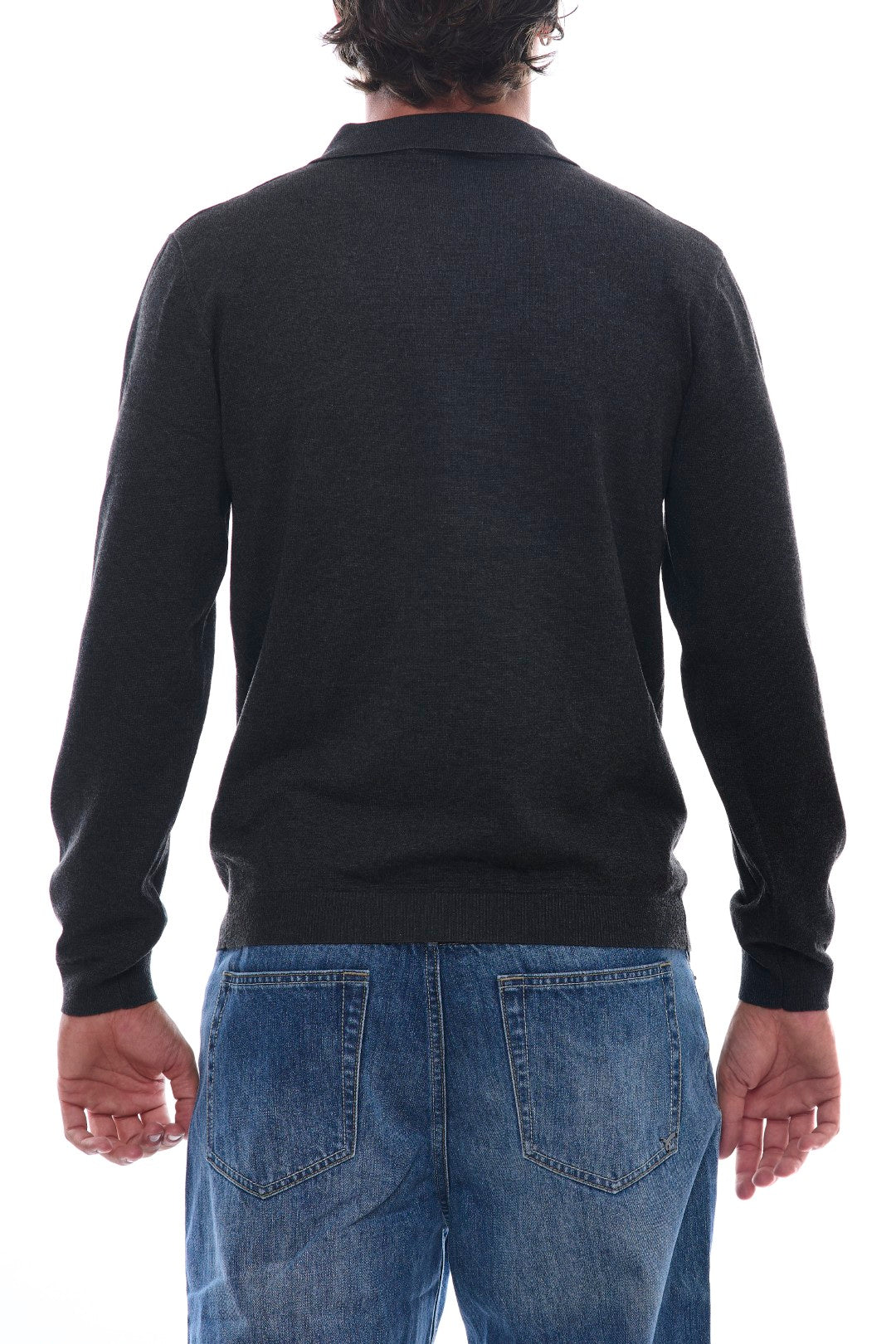 Polo in Maglia collo Derby