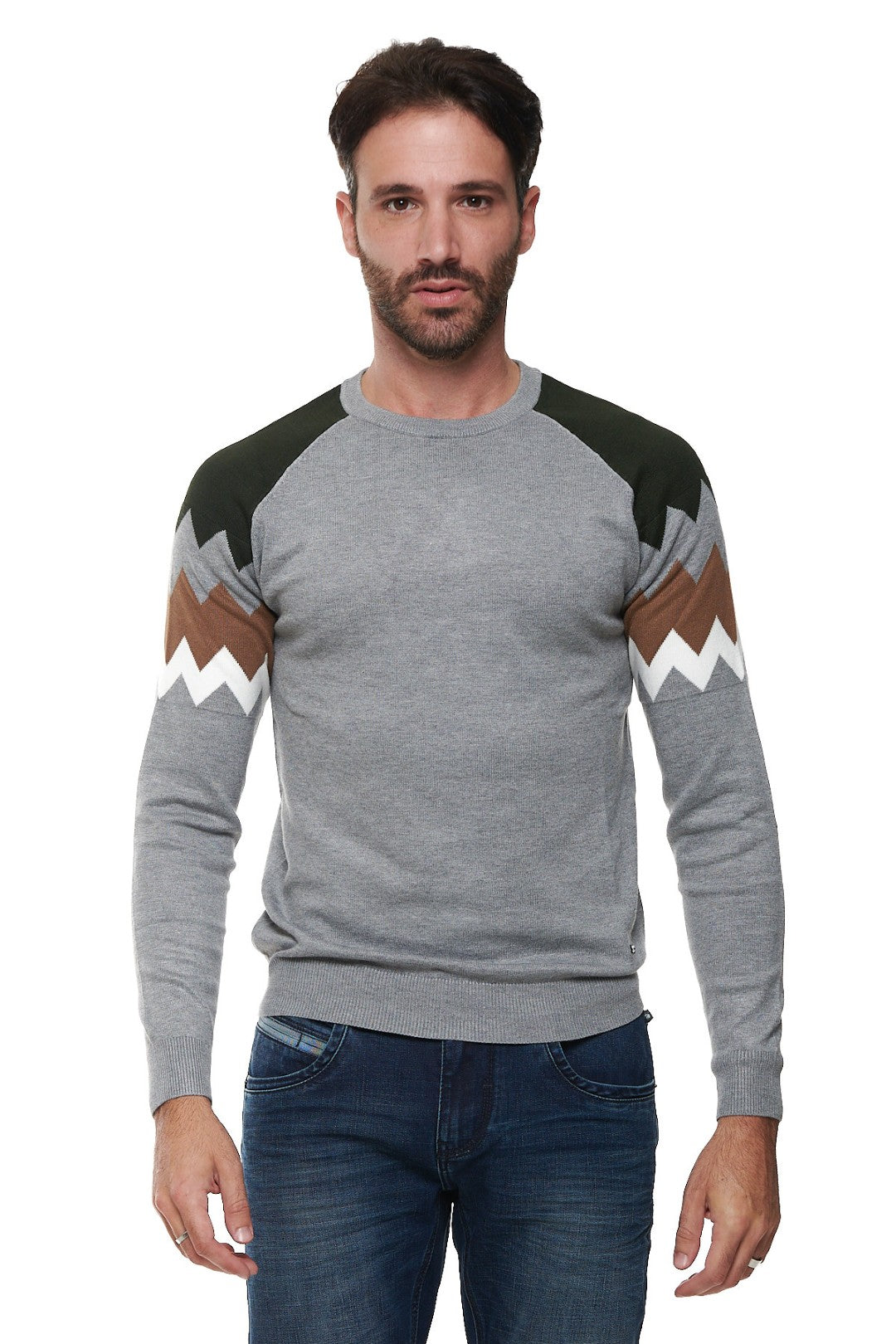 Maglia Girocollo Fantasia