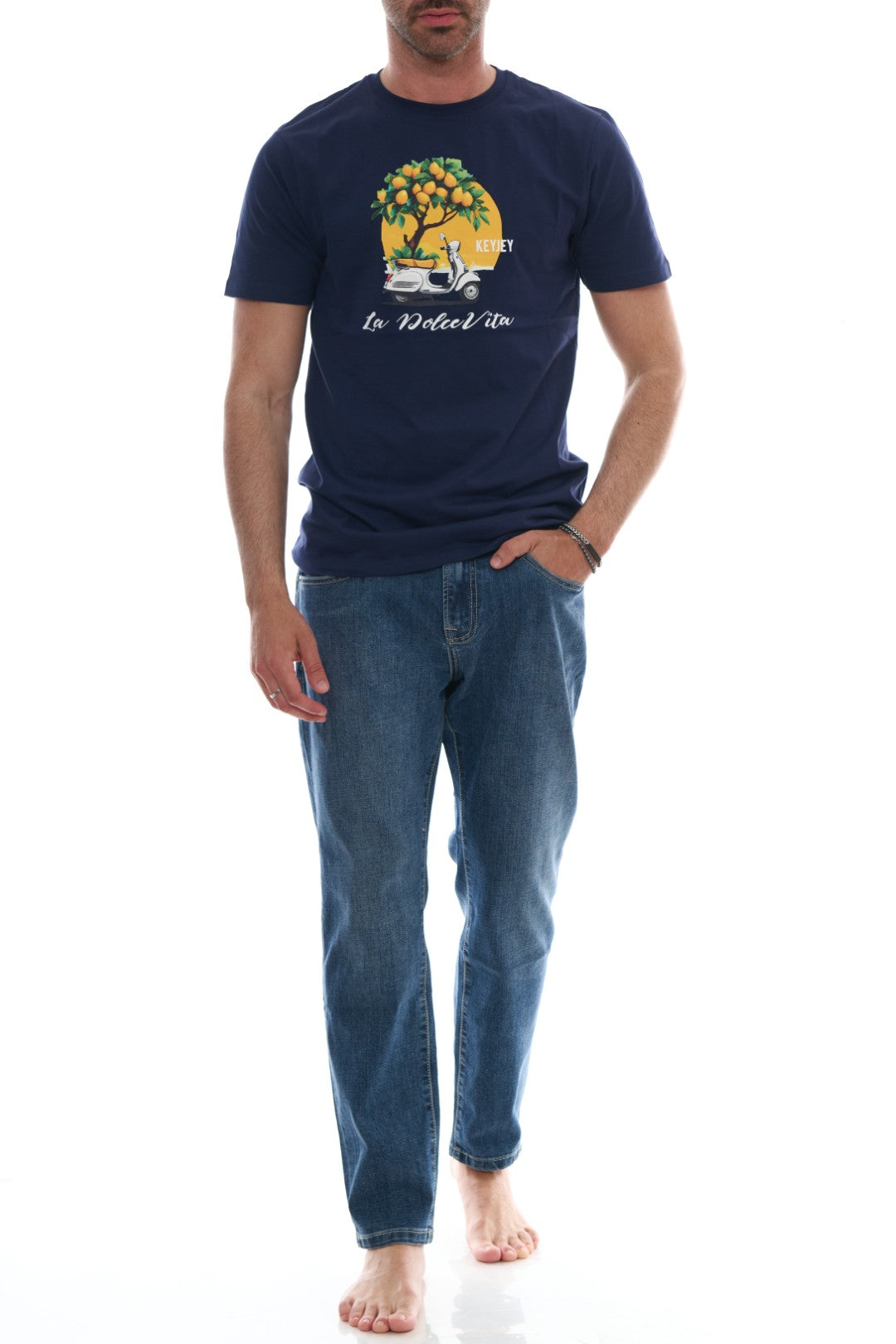 T-Shirt Scooter Lemon