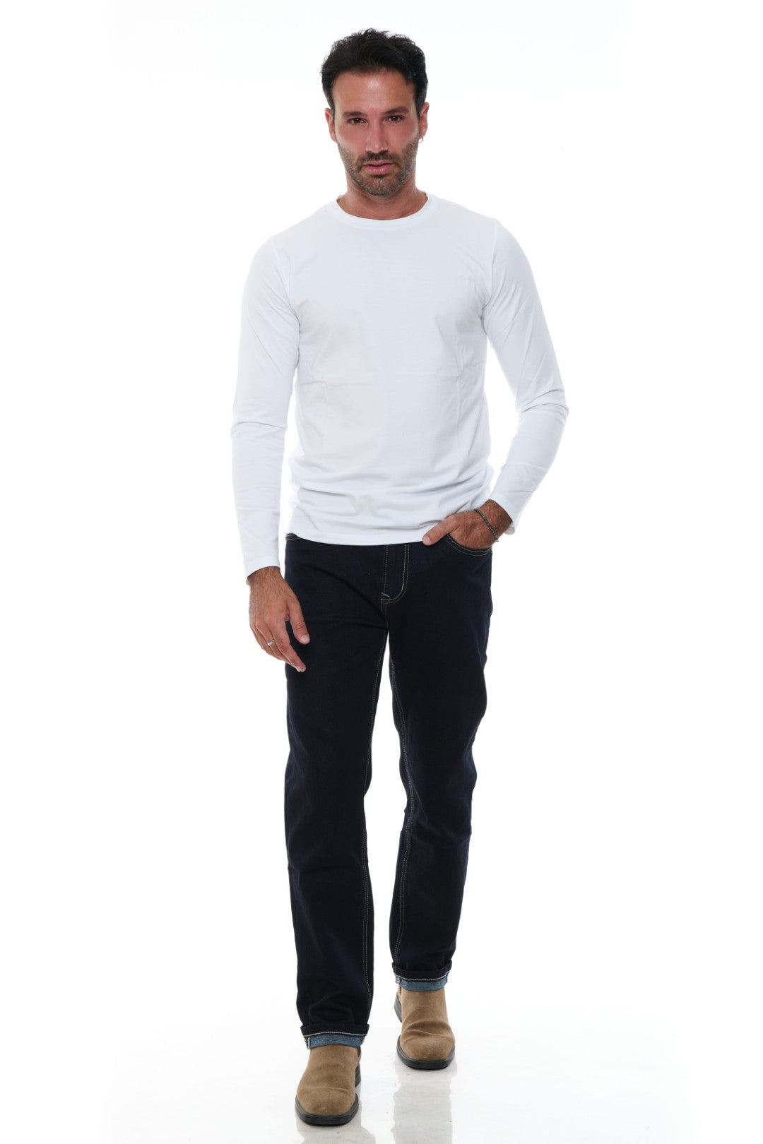 T-Shirt Basic Manica Lunga