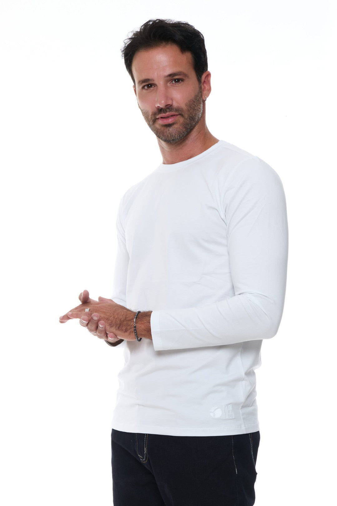 T-Shirt Basic Manica Lunga