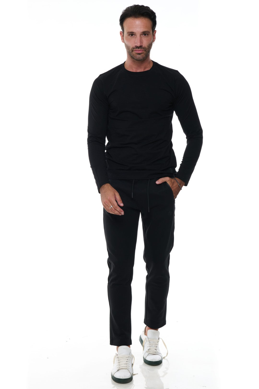 T-Shirt Basic Manica Lunga
