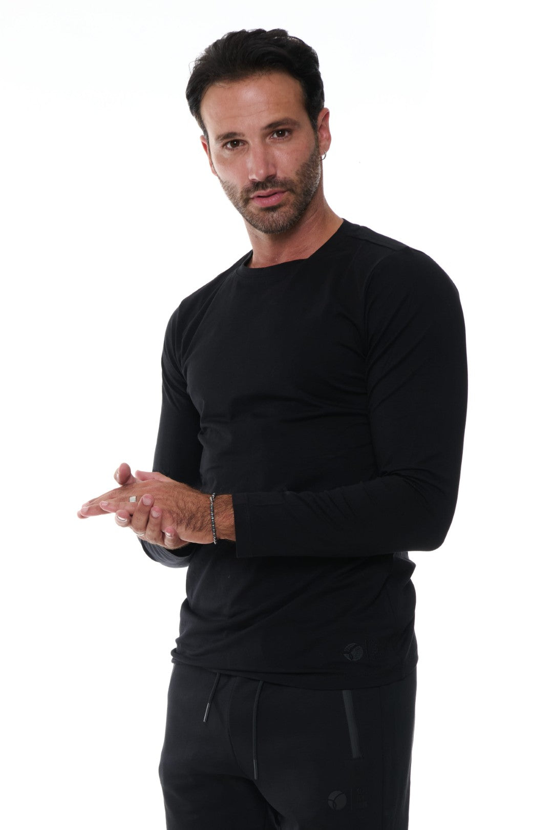 T-Shirt Basic Manica Lunga