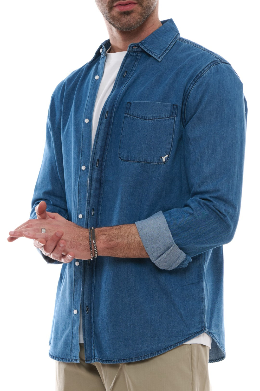 Camicia Denim Scura