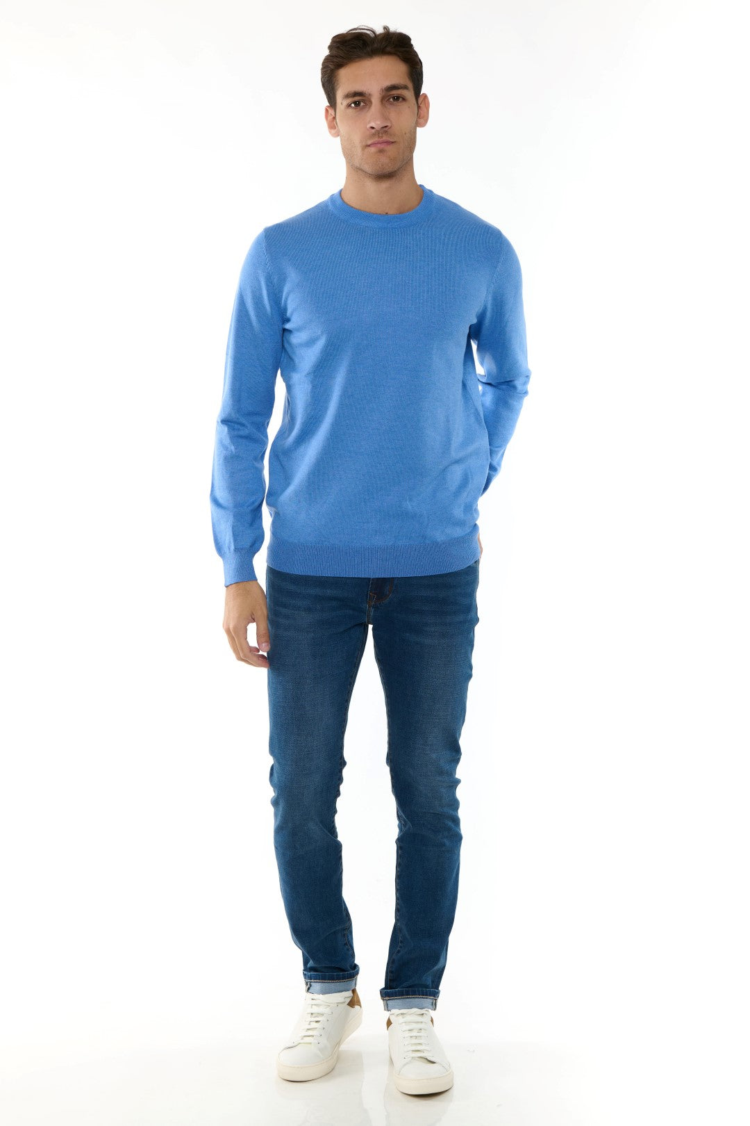 Maglia basica Misto Cashmere