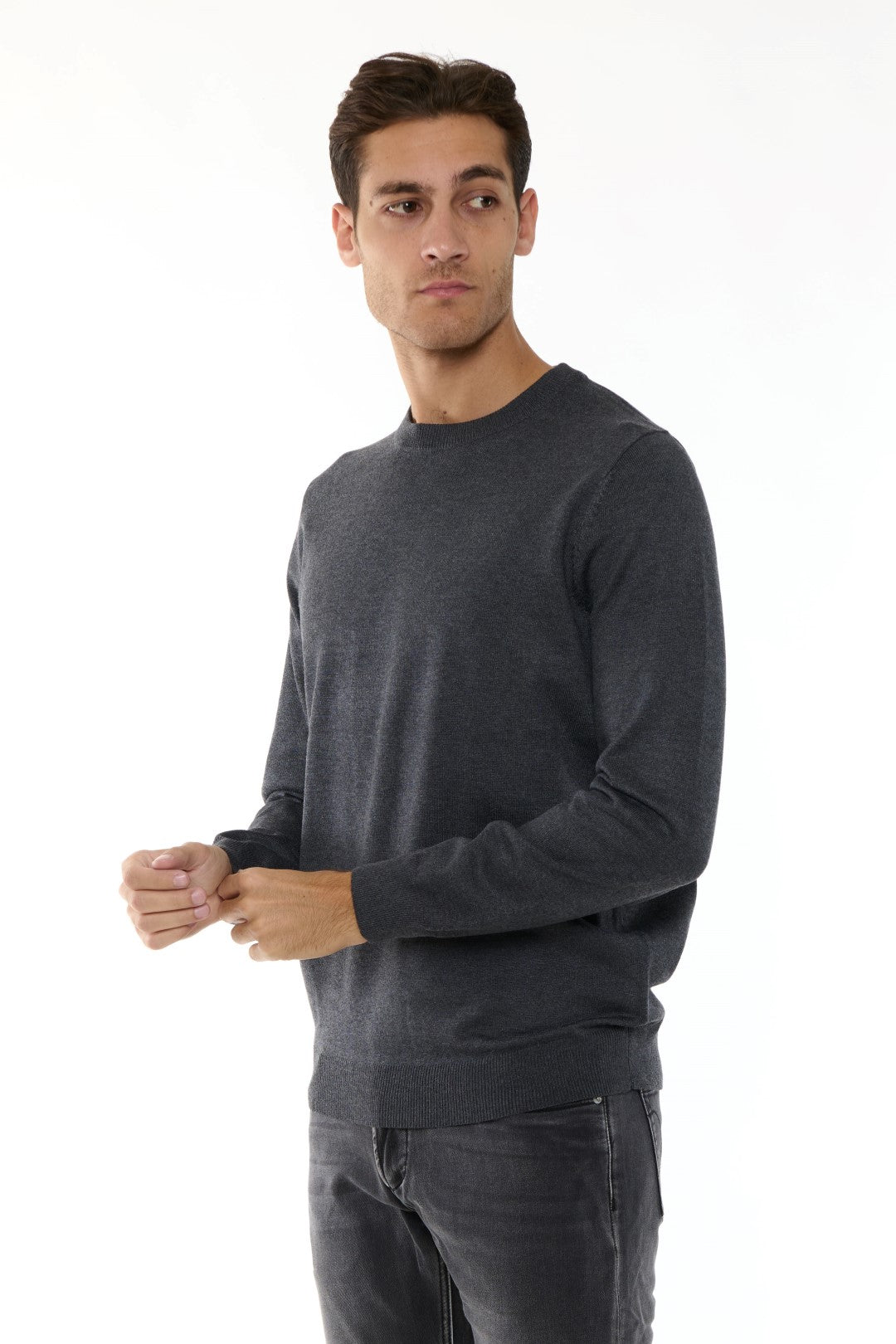 Maglia basica Misto Cashmere