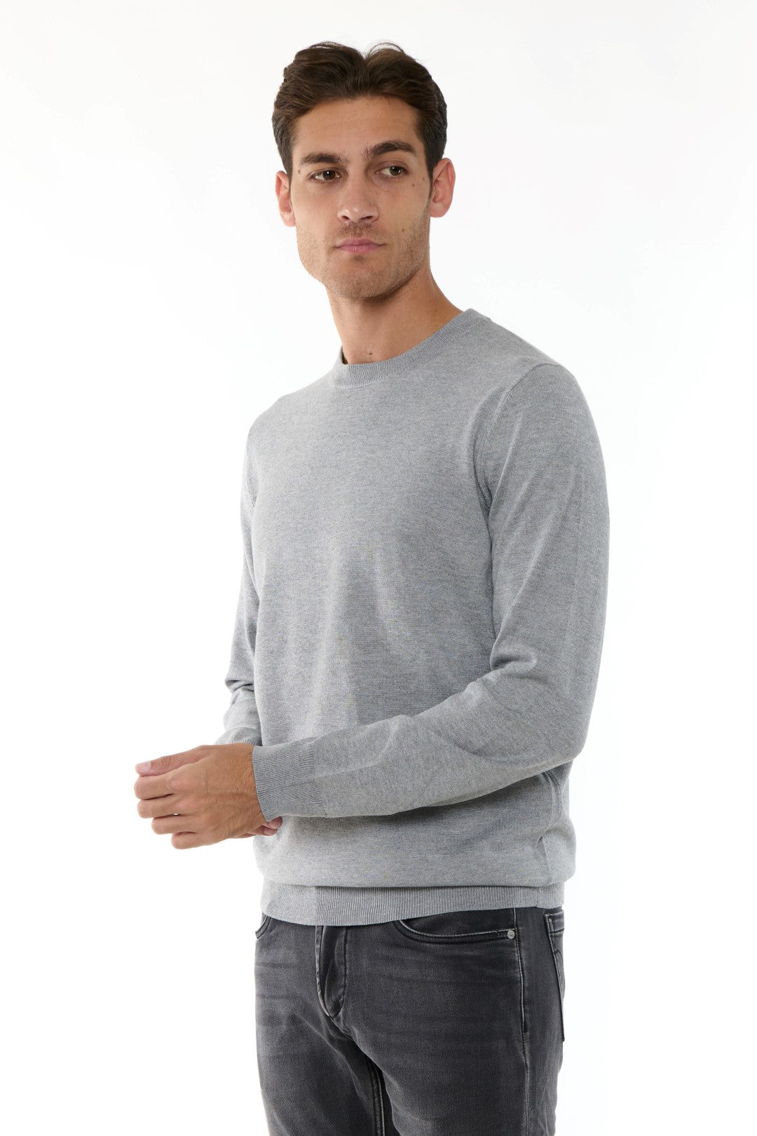 Maglia basica Misto Cashmere