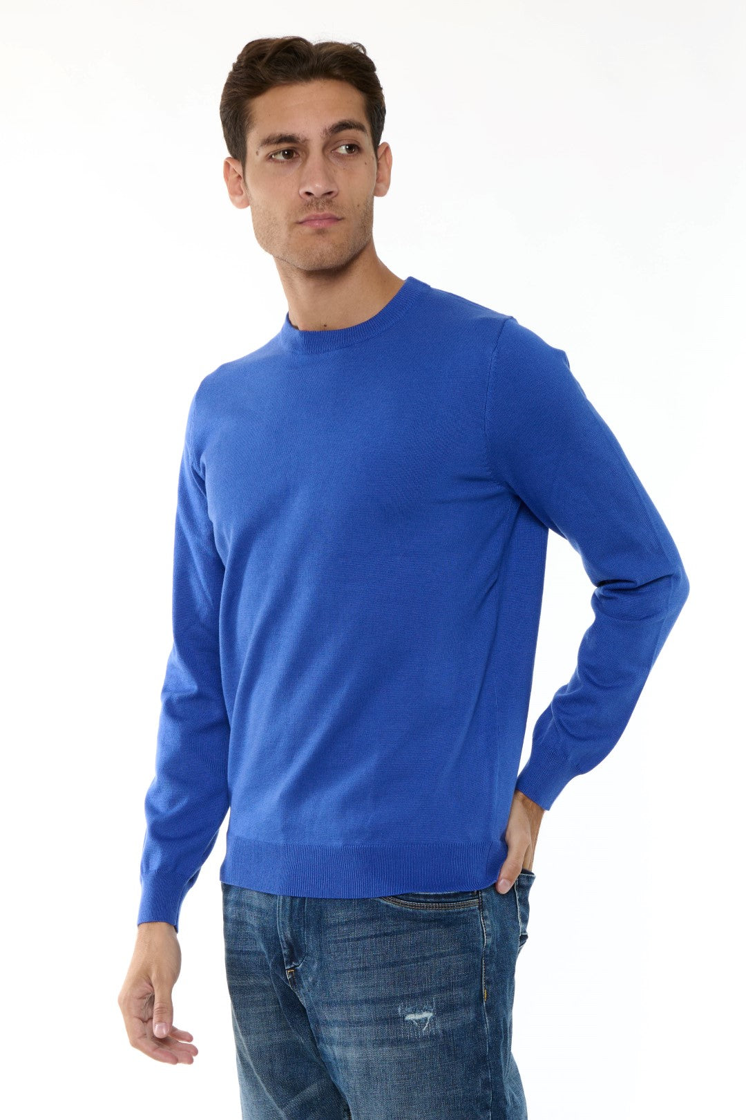 Maglia basica Misto Cashmere