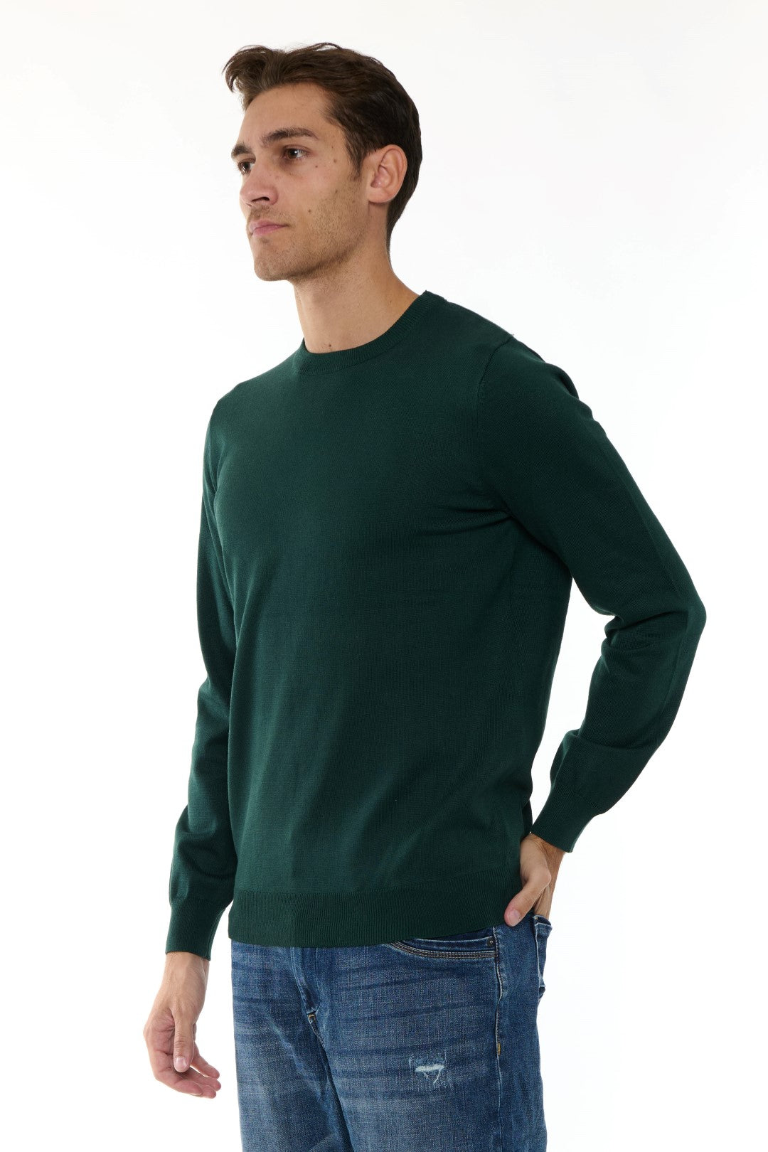 Maglia basica Misto Cashmere